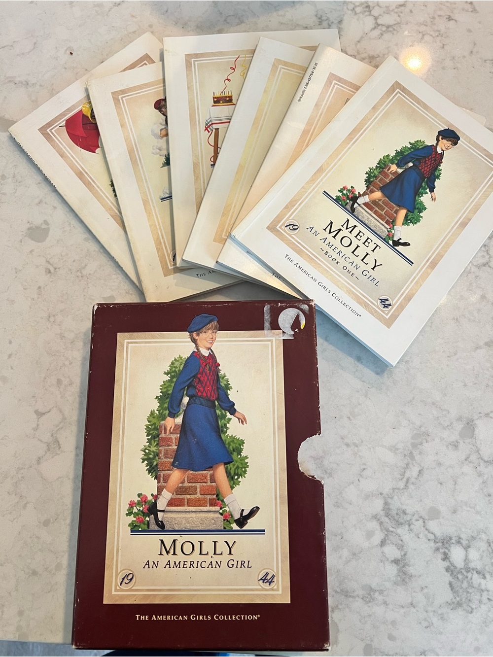 American Girl Molly Books Boxed Set